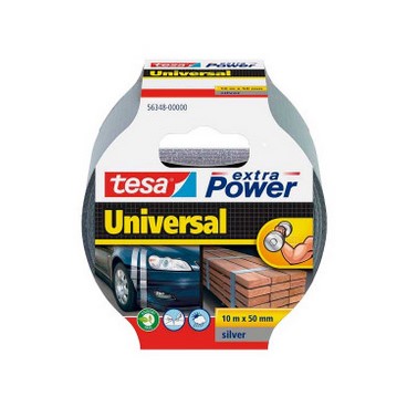 Cinta Americana Extra Power Plata 10Mx50Mm