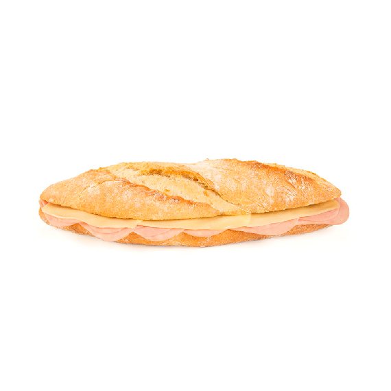 Bocata Jamón York y Queso