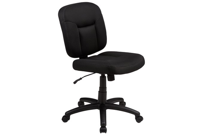 Silla De Oficina Giratoria Sin Brazos E Mal